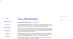 Desktop Screenshot of bluebandedbees.com